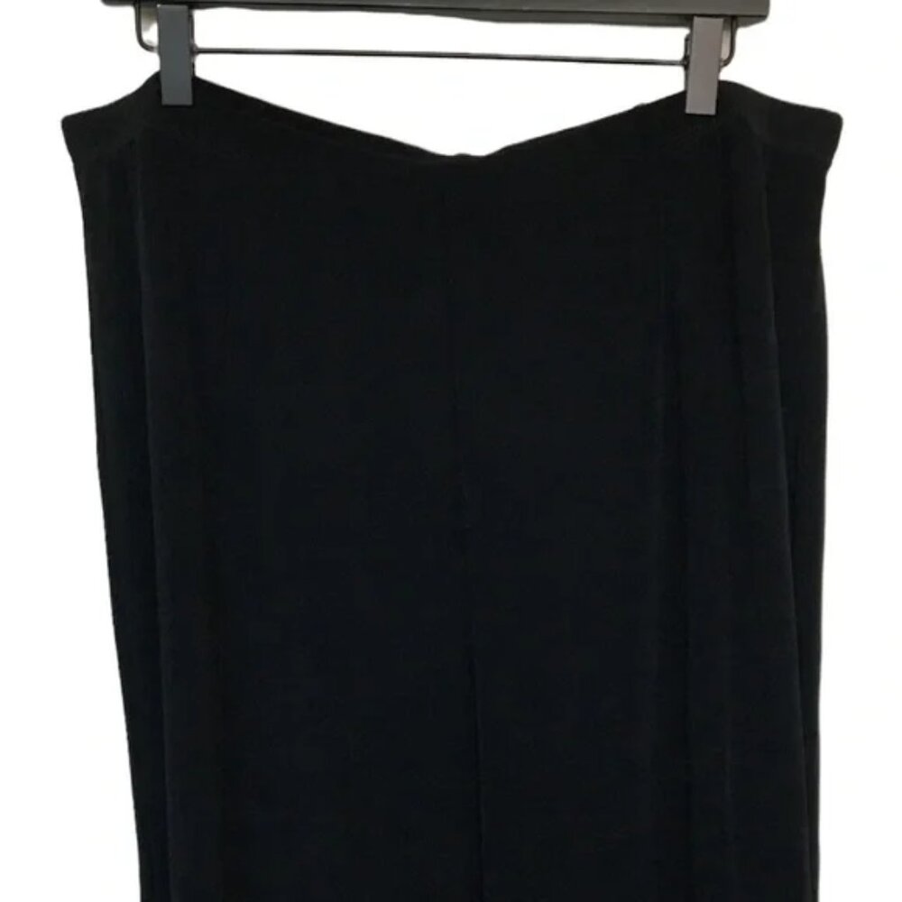 Chico’s Travelers Slinky Knit Wide Leg Pants - Picture 3 of 9